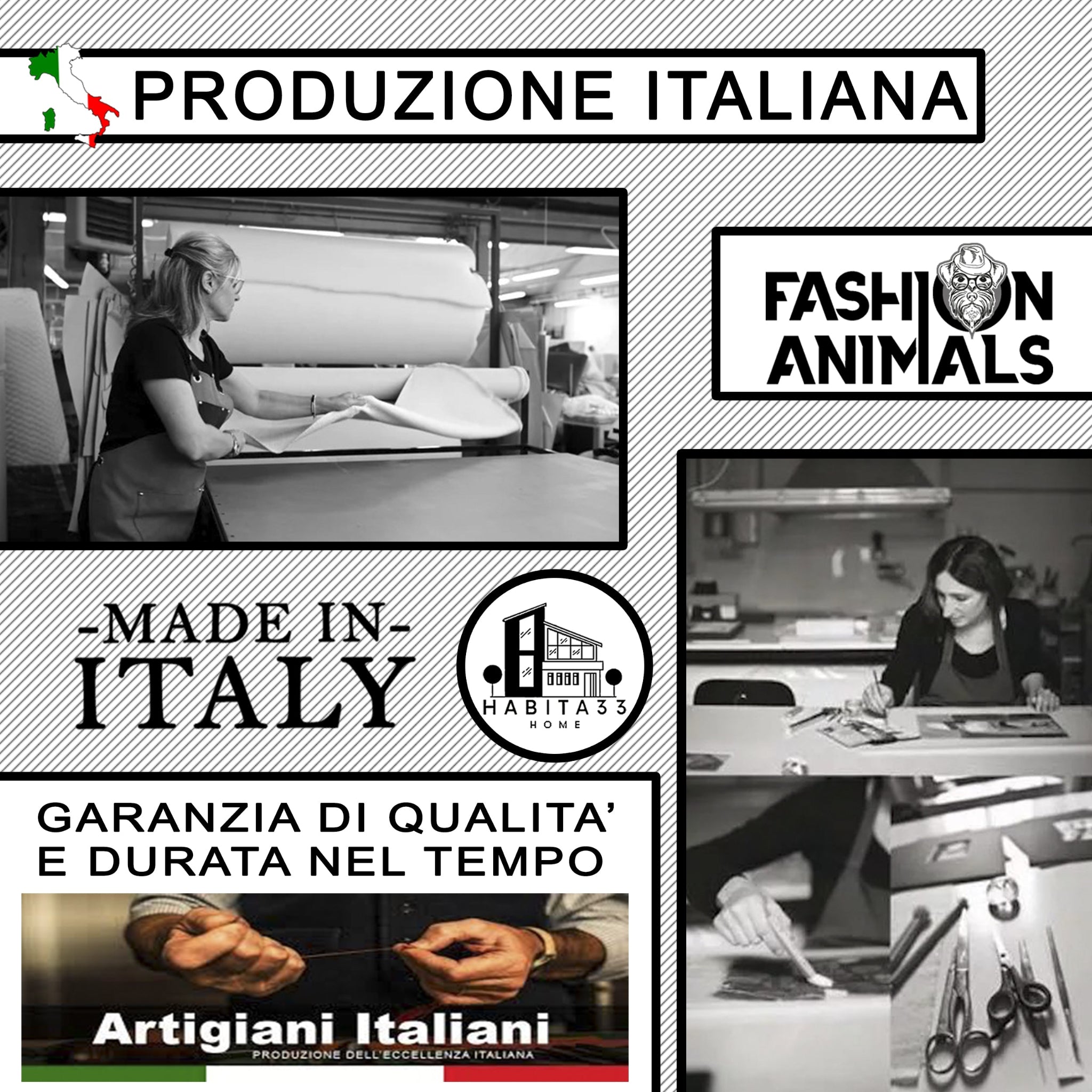 Imbottiture Cuscini in Poliuretano Anallergico – Set 4/6 Pezzi, 3 Formati (40x40x5, 50x50x8, 50x50x10 cm) Made in Italy